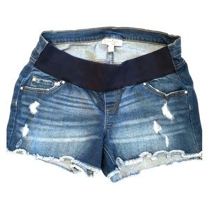 Maternity Denim Shorts